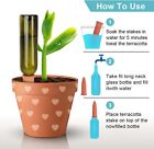 10pcs Terracotta Plant Watering Stakes Self Watering Spikes For Wine Bottles