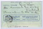 Finland Air Letter First Flight  Thailand Bangkok Helsinki 1949 samwells wd227