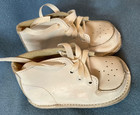 Vintage 1950 s All Lesther Baby Shoes By Gertrude s For Baby  Doll  Teddy Bear