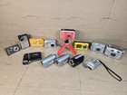 Lot Of 13 Misc  Digital Cameras For Parts  Repair  Or Restoration
