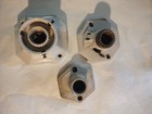 3 Small Porcelain Vintage Flush Mount Ceiling Light Fixtures 