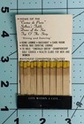 Vintage The Beautiful Dunes Las Vegas Matchbook Hotel Country Club Casino Golf