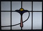 Pretty Abstract Midsize Old English Leaded Stained Glass Window 24 25  X 18 75 