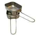 Original Dutch Army Aluminum Mess Tins Mess Kit Cooker Military Bushcraft Gear