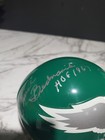 Chuck Bednarik Signed  hof 1967  Autographed Philadelphia Eagles Mini Helmet 