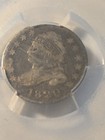 1820 Silver Bust Capped Dime  Pcgs Vg-08 Small O Gold Shield