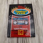Vintage Mlb Baseball Cards Box 1992 Series 3 Super Premium Picture 36 Packs 90s