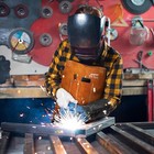 Welding Apron Cowhide Leather Welder Workwear Heat Insulation Clothing 36   x 24 