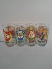 Vintage 1985 Alvin And The Chipmunks Drinking Glasses Complete Set Of 4