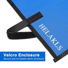 10 Pockets Sae Wrench Tool Roll Up Pouch Utility Heavy Duty Canvas Blue