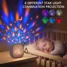 Baby Sleep Soother Lucky Cat Sound Machine Projector Light Travel Nursery