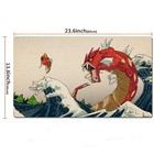 Gyarados Magikarp Pokemon Table Playmat Tcg Ccg Mat Gaming Play Pad Mousepad 