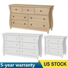 3 6 7 Drawers Dresser Double Wood Storage Dressers Chests Of Drawers For Bedroom