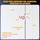 Brake Pedal Depressor Tool Adjustable Depressor For Car Brake  Accelerator And