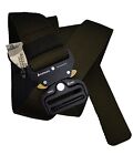 Tactical Style Travel Money Belts - Hidden Pocket Concealed Zipper Nylon Belt   