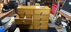 Wood Brown 8-drawer Jewelry Box Organizer Chest  Rectangle For Rings   More