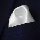 100  Silk Pocket Square 13 7    Solid Color For Men Wedding Party Handkerchief    