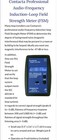 Contacta Hearing Loop Field Strength Meter Loop-fsm Loop-tsg Audio Tester Signal