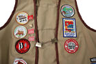 Vintage 90s Adult L Xl Vest Good Sam Club Rv   Travel Club Patches Pins Oregon