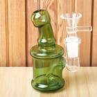 4inch Mini Glass Bongs Hookah Smoking Tobacco Water Pipe With 14mm Bowl Usa Ship