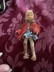 Dollhouse Miniature Lot Of 4 Vintage Erma Meyers Dolls Grandma Women 2 Children