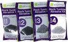 4 Step Rock Tumbler Kit Abrasive Grit Polish