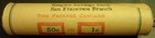 Unsearched Original Obw Wheat Cent Penny Bank Roll Empire Bank San Francisco Zz