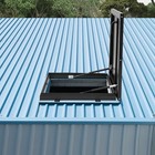 Roof Hatch  Roof Security Door  Roof Access Hatch Black Aluminum Alloy