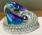 Windstone Editions Mother Coiled Dragon Moonstone Test Paint