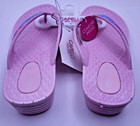 Capelli New York Girls Flip Flop Thong Sandals Slides Mermaid Pink - Size 1 2
