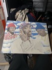 Rap   Hip Hop Music Wall Art Poster Print Featuring Three Individuals In Clouds