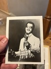 Sammy Davis Jr Signed Autographed 3x5  Black   White Photo Rat Pack