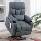 Power Lift Massage Recliner Chair Electric Heated Lift Sofa W remote Usb Charge