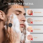 Silicone Face Scrubber For Men  Gentle Exfoliator Pad   Massager  Facial Cleansi