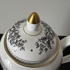 Wedgwood Black Columbia Coffee Pot W lid 9 5    Tall Vintage