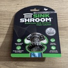 Sinkshroom   Ultra Stainless Steel Hair Catcher Drain Protector By Tubshroom