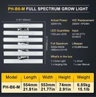 Professional 4000w Dimmable Led Grow Light Full Spectrum Coverage 5x5ft Grow Bar