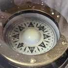 Vintage Binnacle Compass Boat ship Binnacle Gimballed With Oil Lamp Sailor Gifts