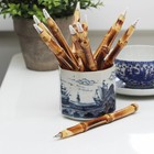 Nancy Nikko Bamboo Root Ballpoint Pen     Made From The Natural Root Of Bamb