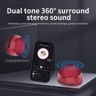 Portable Bluetooth Speaker - 360  hd Sound  Bluetooth 5 3  tws Stereo Sound ma   