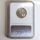 2004 D Washington Quarter Uncirculated Extra Leaf Low Wisconsin Quarter Ms-64