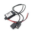 New Waterproof Dc-dc Converter 12v Step Down To 5v Power Supply Module 3a 15w
