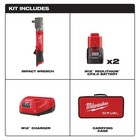 Milwaukee 2565-22 M12 Fuel Cordless 1 2  Right Angle Impact Wrench Kit  12v