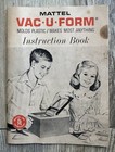 1962 Mattel No  422 Vac-u-form Heating Unit Playset With Accessories      Works  