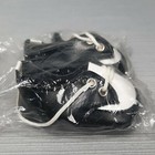 Vintage 1992 Dollspart New Baby Shoes Black   White Doll Shoes Item  9042-6 
