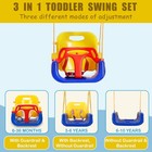 3 In 1 Swing With Frame  Outdoor Indoor  Baby Swing With Safety Belt For Indo   