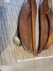 Vintage Mcm Pair Siamese Cats 1960 s Mid Century Wall Art Brass Copper Teak