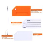Silicone Luggage Tag With Name Id Card Perfect To Quickly Spot Luggage Suitcase