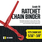 Dc Cargo Ratchet Binder  5 16  - 3 8 
