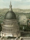 1857 Washington Dc Vintage Old Panoramic City Map - 20x30